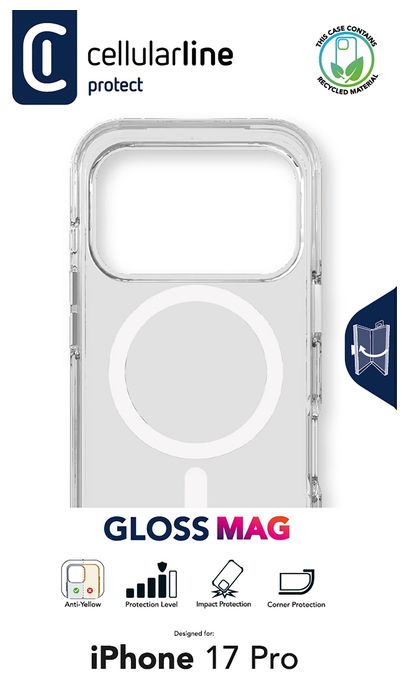 Cover für Apple iPhone 17 Pro  Gloss Mag (Transparent) 