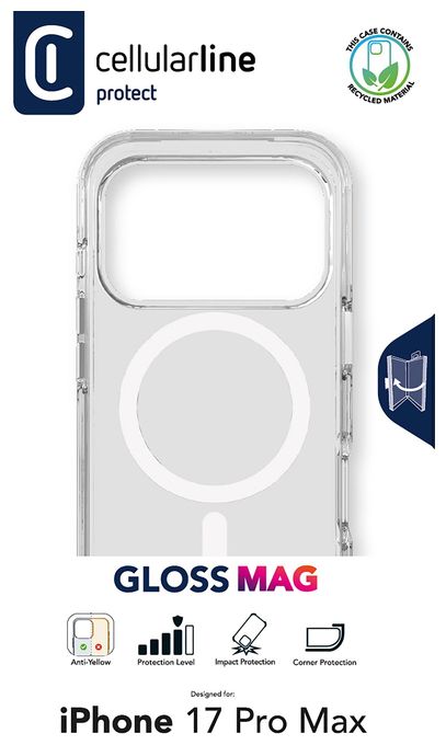 Cover für Apple iPhone 17 Pro Max  Gloss Mag (Transparent) 