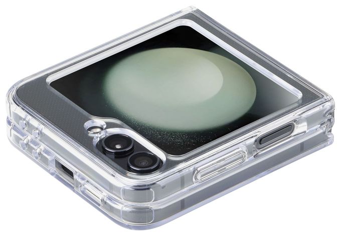 Cover für Samsung Galaxy Z Flip6  Impact Clear Case (Transparent) 