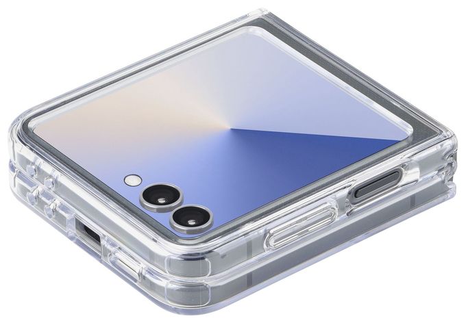 Cover für Samsung Galaxy Z Flip7  Impact Clear Case (Transparent) 