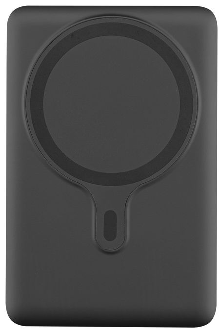 5000 mAh Powerbank USB Typ-C Kabelloses Laden  Magsafe (Schwarz) 