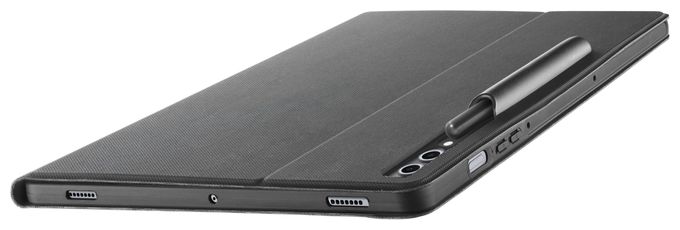 Folio aus Kunstleder für Samsung Galaxy Tab S9 FE bis 27,7 cm (10.9") (Schwarz) Memo 