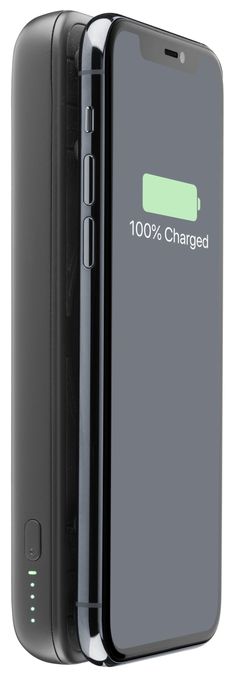 10000 mAh Powerbank USB Typ-C Kabelloses Laden  Octopus Wireless (Schwarz) 