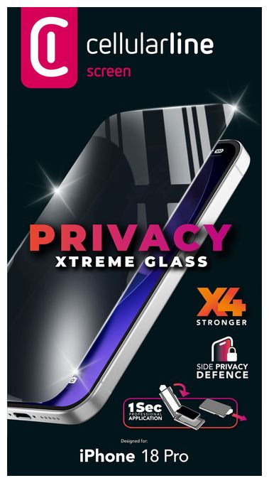 PRIVACY XTREME GLASS - IPHONE 18 PRO 