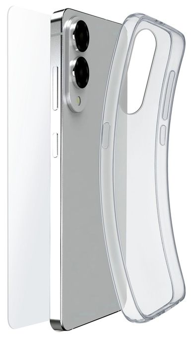 Cover für Samsung Galaxy S25 Edge  Protection Kit (Transparent) 