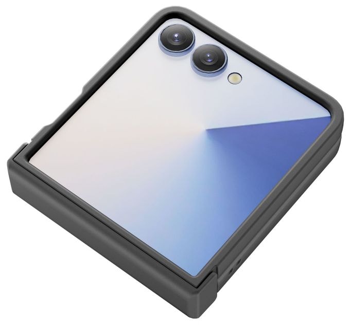Cover für Samsung Galaxy Z Flip7  Shield Pro (Schwarz) 
