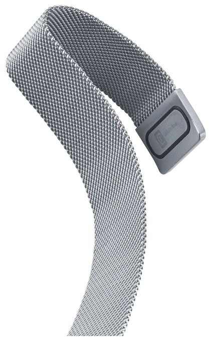 Armband 3 mm Apple Watch 38/40/41 mm  Steel Band (Silber) 
