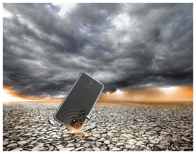 Cover für Samsung Galaxy S25 Ultra  Tetra Force Strong Guard (Schwarz) 