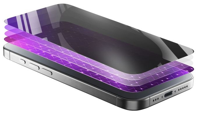 Datenschutz-Bildschirmschutz gehärtetes Glas für  Apple iPhone SE (2025) Tropfsicher, Schlagfest, Kratzresistent, Schockresistent Xtreme Glass Privacy 