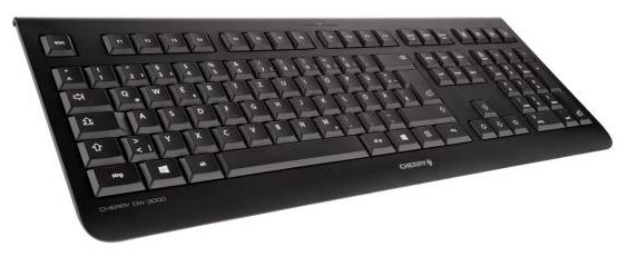 Universal Tastatur RF Wireless 2.4 - 2.483 GHz  DW3000 (Schwarz) 