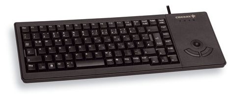 Universal Tastatur USB  G84-5400 Trackball (Schwarz) 