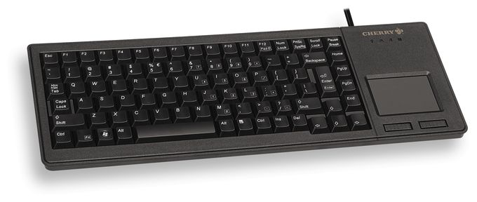 Büro Tastatur USB  G84-5500 XS Touchpad (Schwarz) 