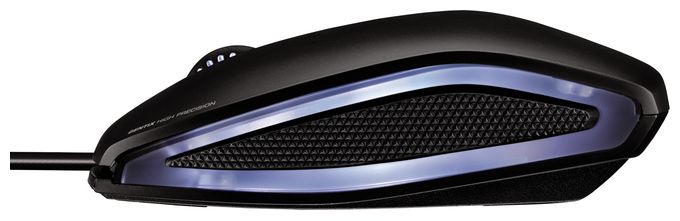 1000 DPI Büro Maus Optisch  Gentix Coeded Illuminated (Schwarz) 