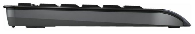 Heimbüro Tastatur RF Wireless 2.4 GHz  Gentix Desktop (Schwarz) 