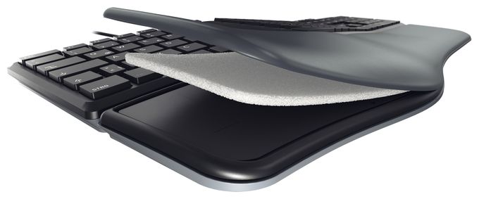 Universal Tastatur USB  KC4500 Ergo (Schwarz) 