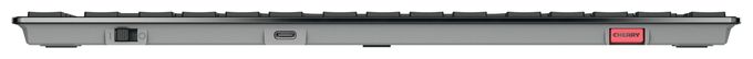 LED Heimbüro Tastatur USB + RF Wireless + Bluetooth 2.4 GHz  KWXULP 2.0 Mini (Schwarz) 