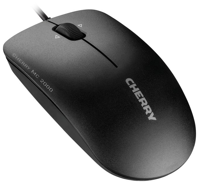1600 DPI Büro Maus IR LED  MC2000 (Schwarz) 