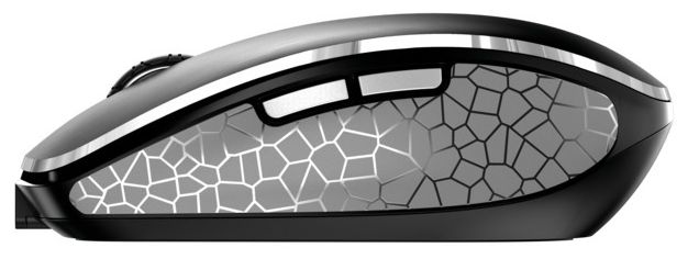 3000 DPI Maus Optisch  MW8C Advanced (Schwarz, Grau) 