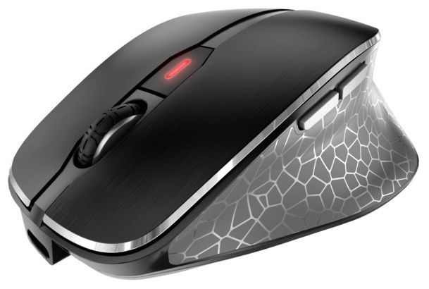 3000 DPI Maus Optisch  MW8C Ergo (Schwarz, Grau) 
