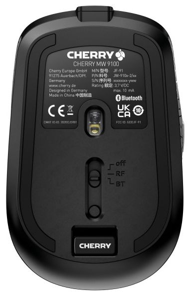 2400 DPI Büro Maus  MW9100 (Schwarz) 