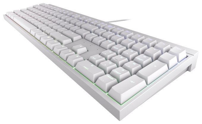 RGB-LED Gaming Tastatur USB  MX2.0S (Weiß) 