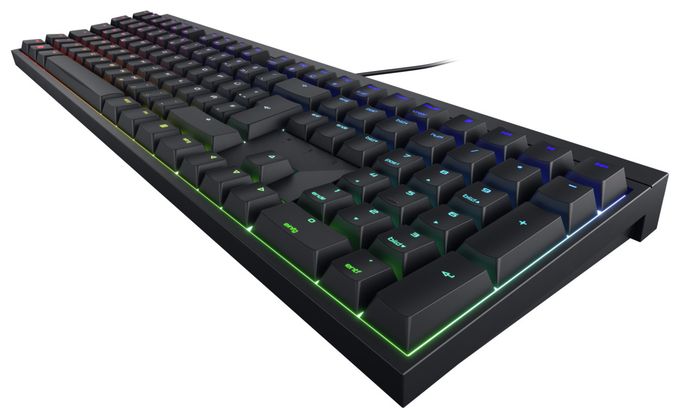 RGB-LED Gaming Tastatur USB  MX2.0S RGB (Schwarz) 