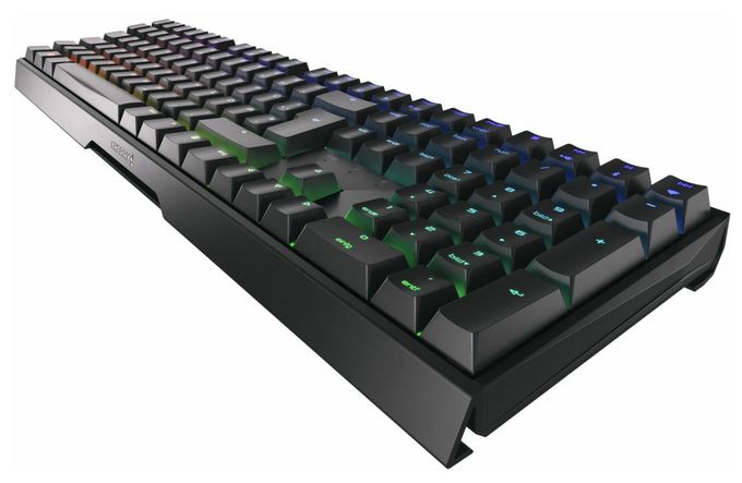 RGB-LED Gaming Tastatur RF Wireless + Bluetooth 2.4 GHz  MX3.0S Wireless (Schwarz) 