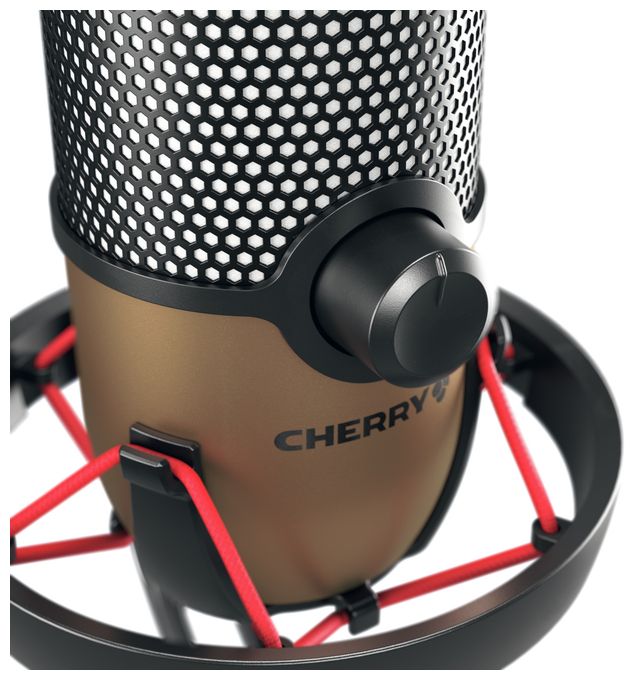 Kabelgebunden Tischmikrofon 192 kHz USB  UM9.0 Pro RGB (Schwarz, Kupfer) 