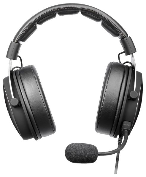 Kopfhörer Kabelgebunden  H1 (Schwarz, Silber) 