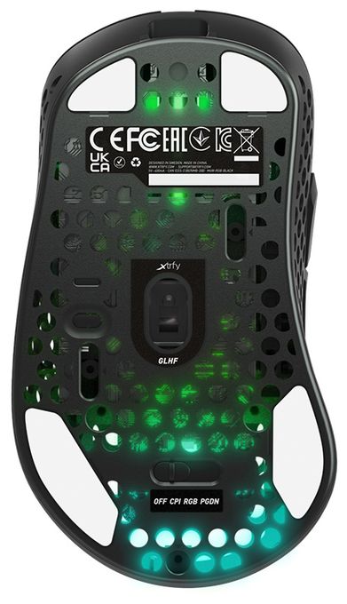 19000 DPI Gaming Maus Optisch  M4 RGB (Schwarz) 