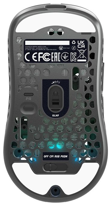 19000 DPI Gaming Maus Optisch  M42 RGB (Weiß) 
