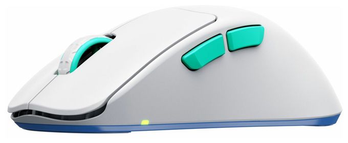 26000 DPI Gaming Maus (Blau, Türkis, Weiß) M64 Wireless 