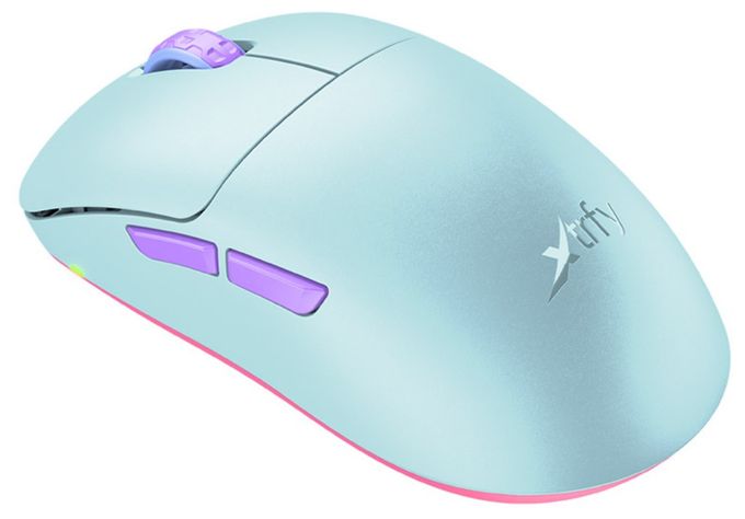 26000 DPI Gaming Maus Optisch  Xtrfy M8 Wireless (Mintfarbe) 