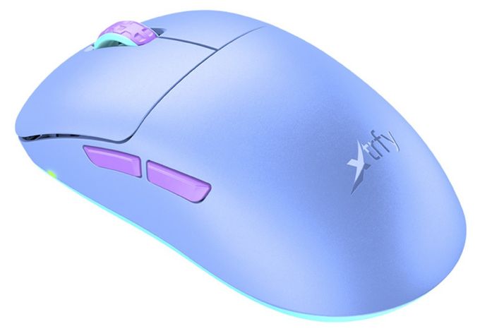 26000 DPI Gaming Maus Optisch  Xtrfy M8 Wireless (Violett) 