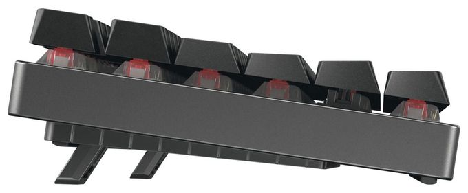 RGB-LED Gaming Tastatur USB + RF Wireless + Bluetooth 2.4 GHz  MX8.2 TKL Wireless (Schwarz) 
