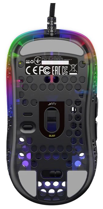 16000 DPI Gaming Maus Optisch  MZ1 RGB (Schwarz) 