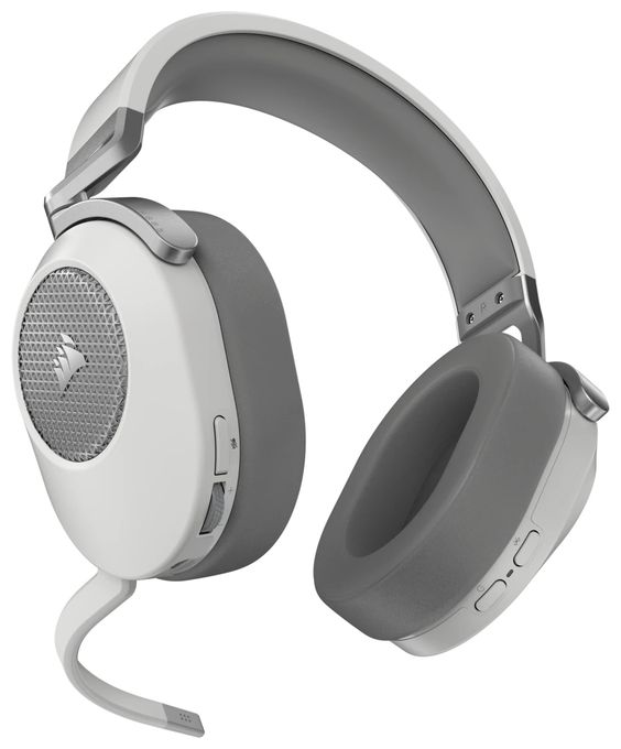Over Ear Bluetooth Kopfhörer kabellos 24 h Laufzeit  HS65 Wireless V2 (Weiß) 