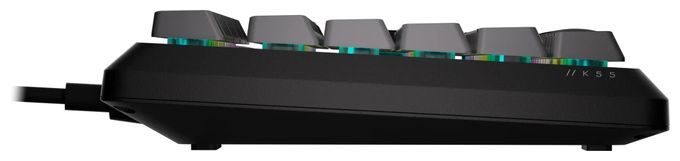RGB-LED Gaming Tastatur USB  K55 Core (Grau) 
