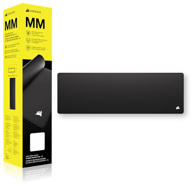 Mauspad  MM Cloth (Schwarz) 