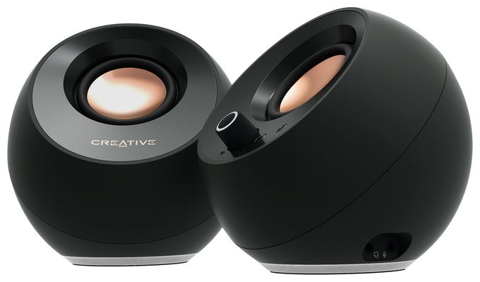 Creative Pebble Pro Black 