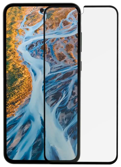 Klare Bildschirmschutzfolie Kunststoff 9H für  Samsung Galaxy A15 Antibakteriell eco-shield 