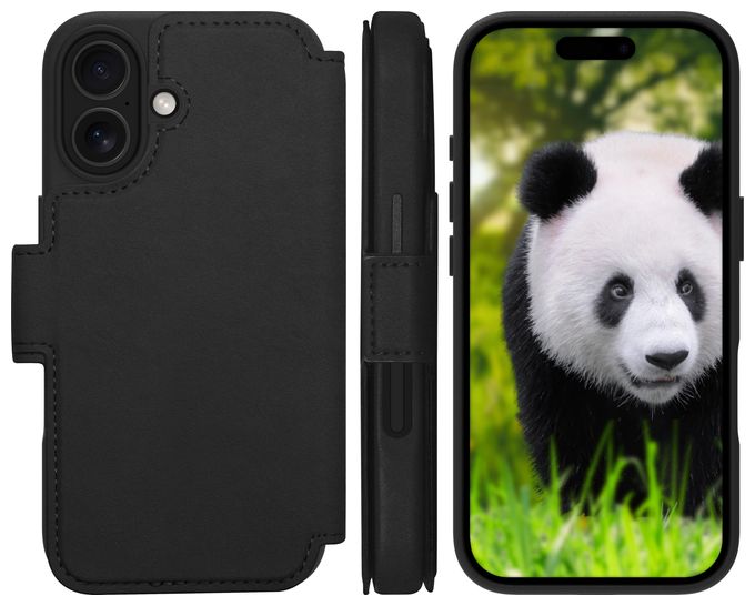Folio für Apple iPhone 17  Lynge MS (Schwarz) 