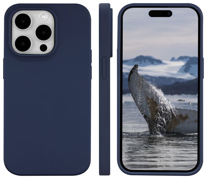 Cover für Apple iPhone 15 Pro  Monaco MagSafe (Blau) 