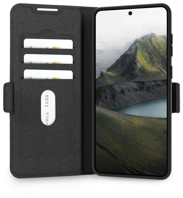 Geldbörsenhülle für Samsung Galaxy S25 Edge  Oslo Pro (Schwarz) 