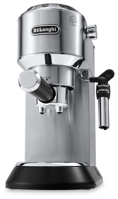 EC685.M Dedica Style Siebträger Kaffeemaschine 15 bar 1300 W (Edelstahl) 