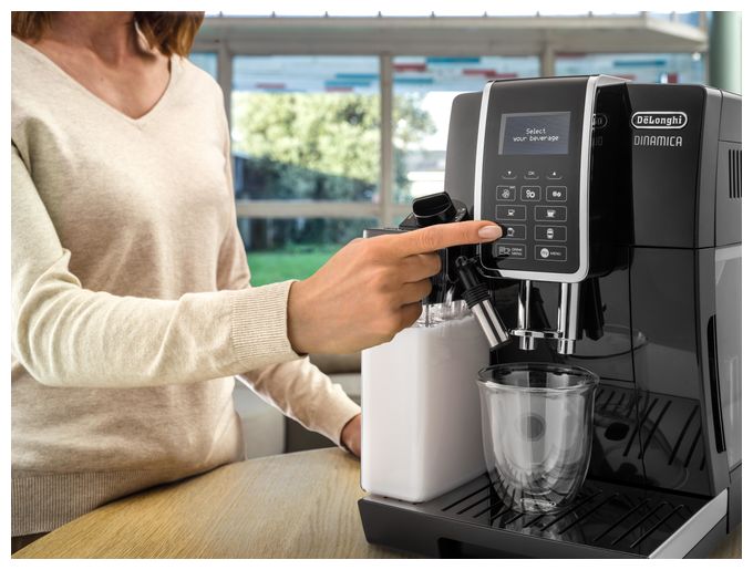 Kaffeevollautomat 15 bar 300 g AutoClean  Dinamica ECAM356.57.B (Schwarz) 