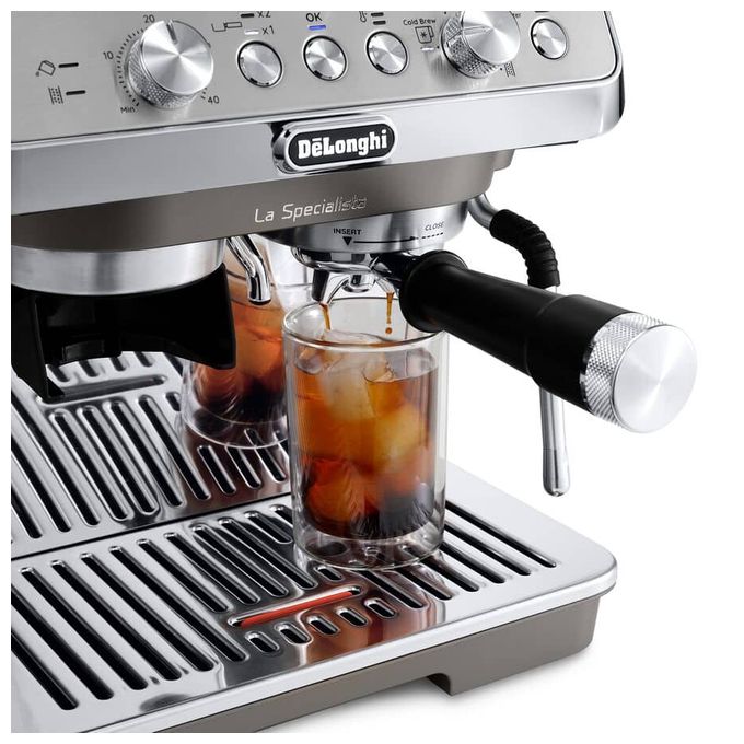 Siebträger Kaffeemaschine 15 bar  EC9255.M La Specialista Arte Evo (Grau, Edelstahl) 