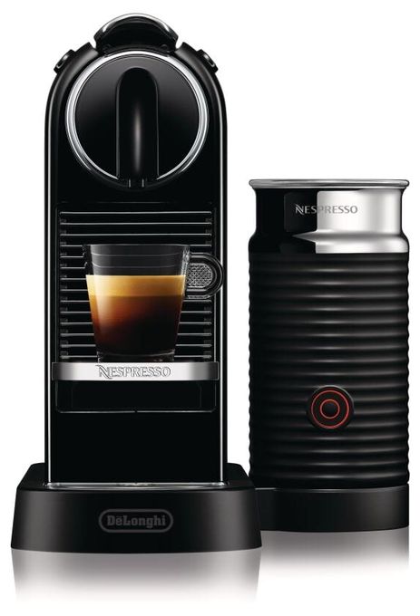 Nespresso Kapselmaschine 1,0 l  EN267.BAE CitiZ&Milk (Schwarz) 