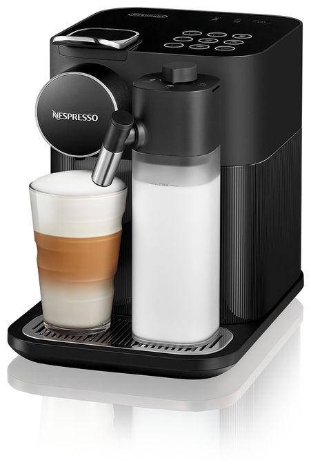 Nespresso Kapselmaschine 19 bar 1,0 l  EN640.B Gran Lattissima (Schwarz) 