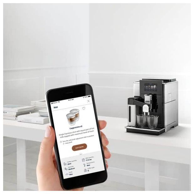 Kaffeevollautomat 19 bar 2,1 l 460 g  Maestosa EPAM960.55.GM (Schwarz, Metallisch) 